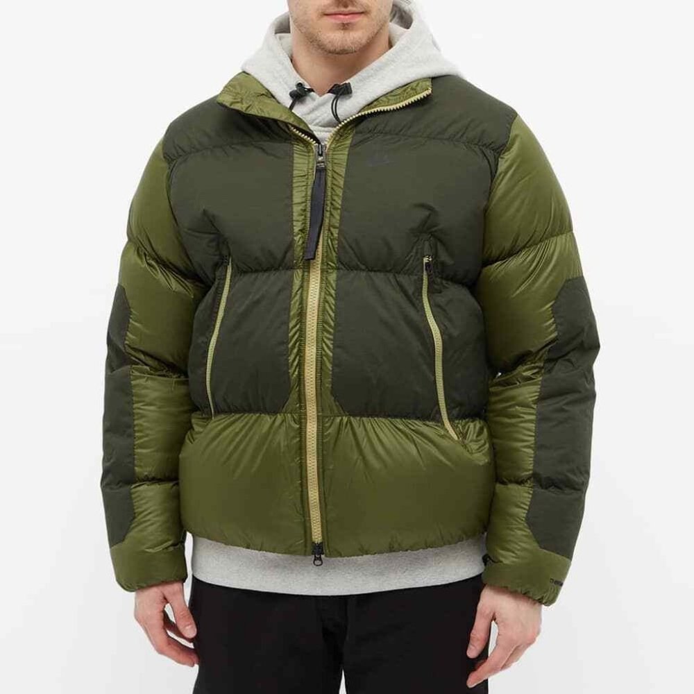 Nike Sportswear Therma-FIT Repel Puffer Coat Men's Jacket Green DD6978-326 - Picture 1 of 12